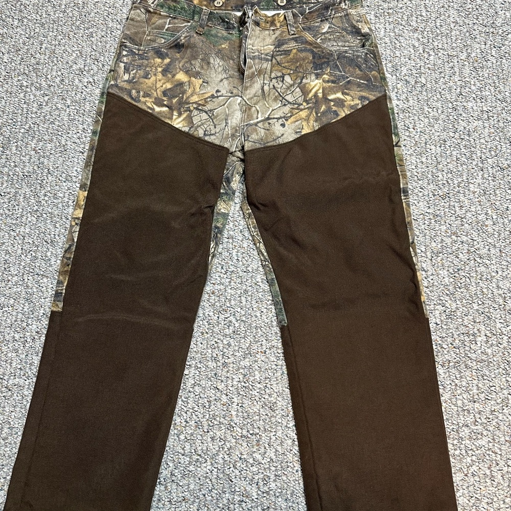 Wrangler Pro Gear Brown Camouflage Hunting Pants